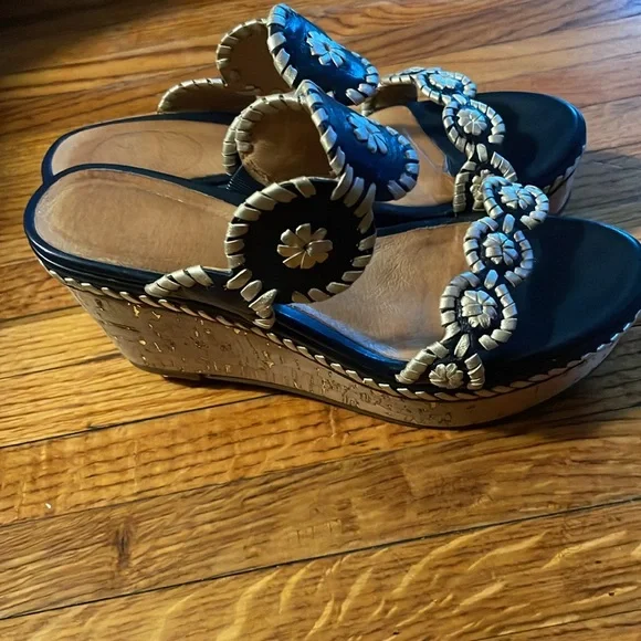 Jack Rogers Women's Leather Sandals - Picture 5 of 8